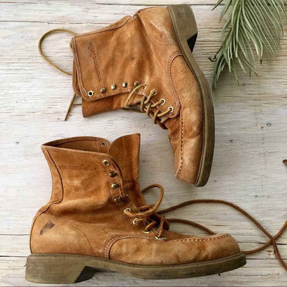 SALE‼️- WOLVERINE Tan Work Boots Size 11
